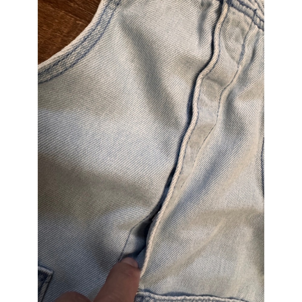 HEMA Kids Light Wash Denim Overalls Size 98 2-3Y Unisex Dungarees - Picture 3 of 7